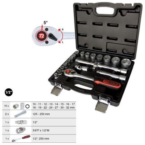 Kit chiavi bussola tools - kit,