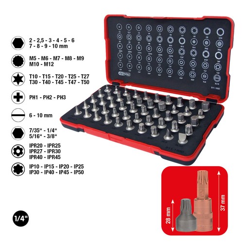 Tools set di dadi bit - set,